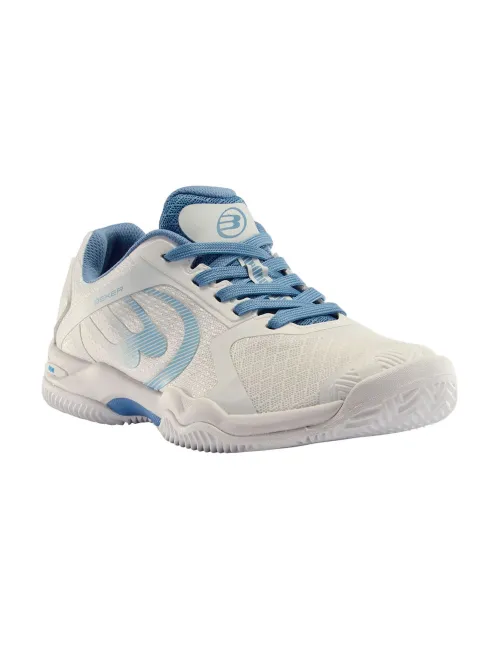 Zapatillas Bullpadel Beker 24v Blanco/Azul Mujer | Ofertas de pádel
